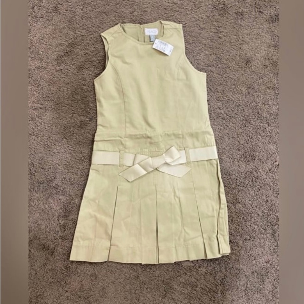 Girls Children’s Place Uniform Belted Jumper Dress size 10 NWT - Picture 2 of 8
